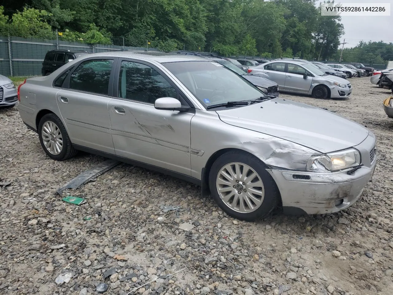 2006 Volvo S80 2.5T VIN: YV1TS592861442286 Lot: 60116194