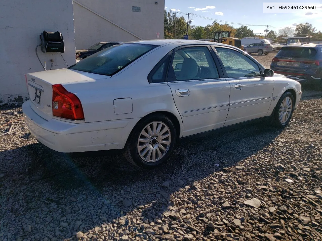 2006 Volvo S80 2.5T VIN: YV1TH592461439660 Lot: 74911524