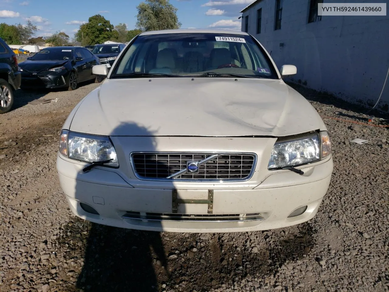 2006 Volvo S80 2.5T VIN: YV1TH592461439660 Lot: 74911524