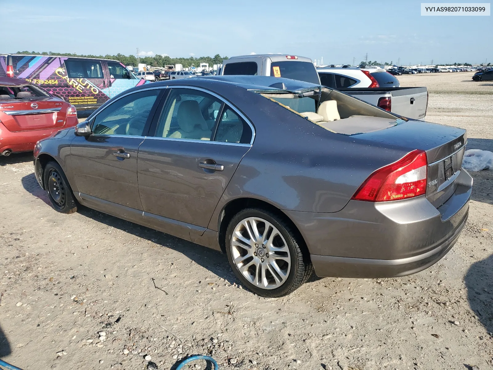 YV1AS982071033099 2007 Volvo S80 3.2