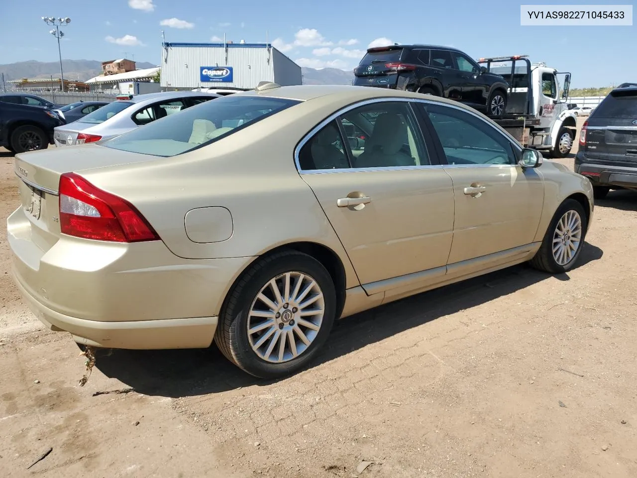 2007 Volvo S80 3.2 VIN: YV1AS982271045433 Lot: 70619864