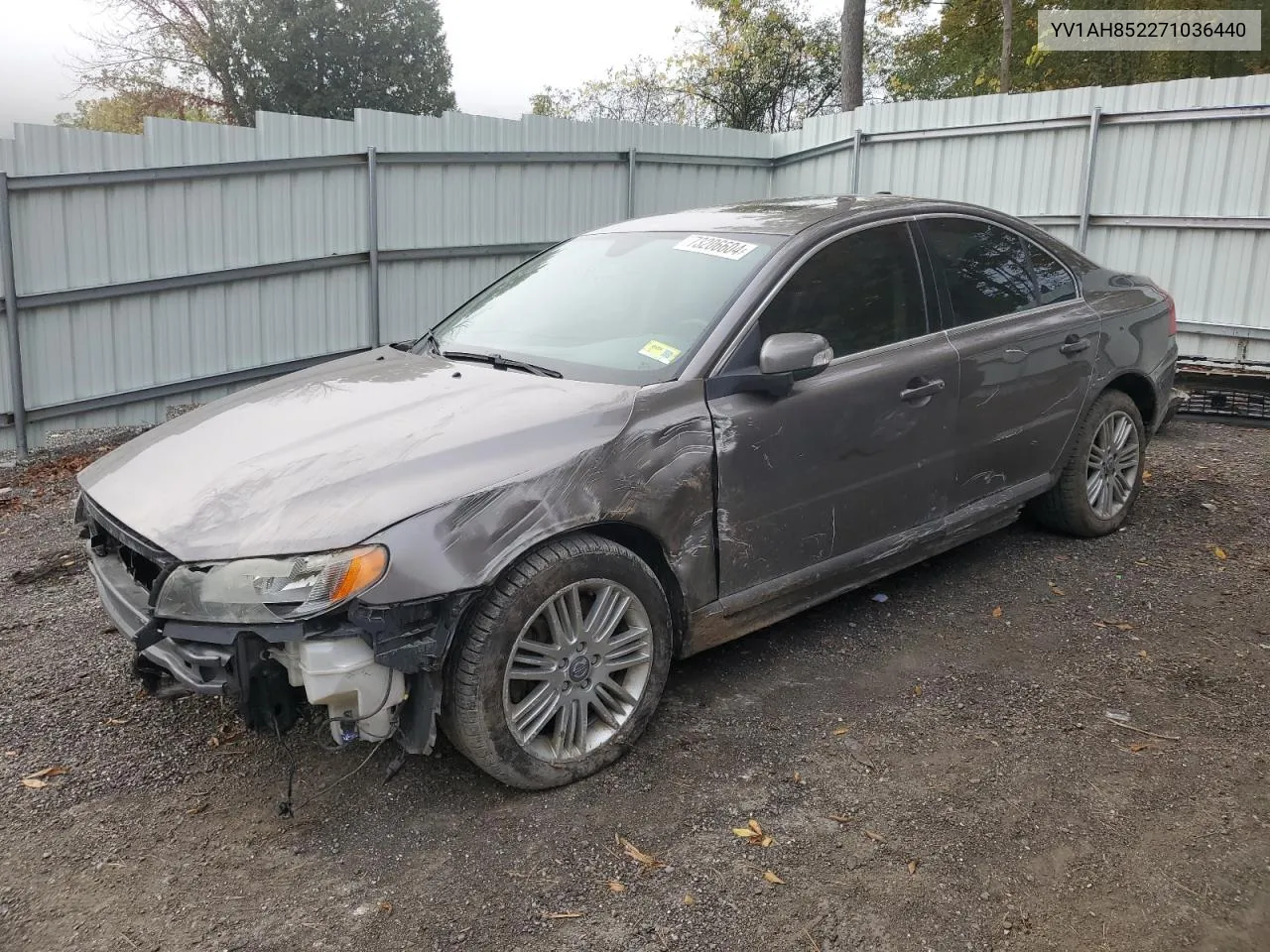 2007 Volvo S80 V8 VIN: YV1AH852271036440 Lot: 73206604