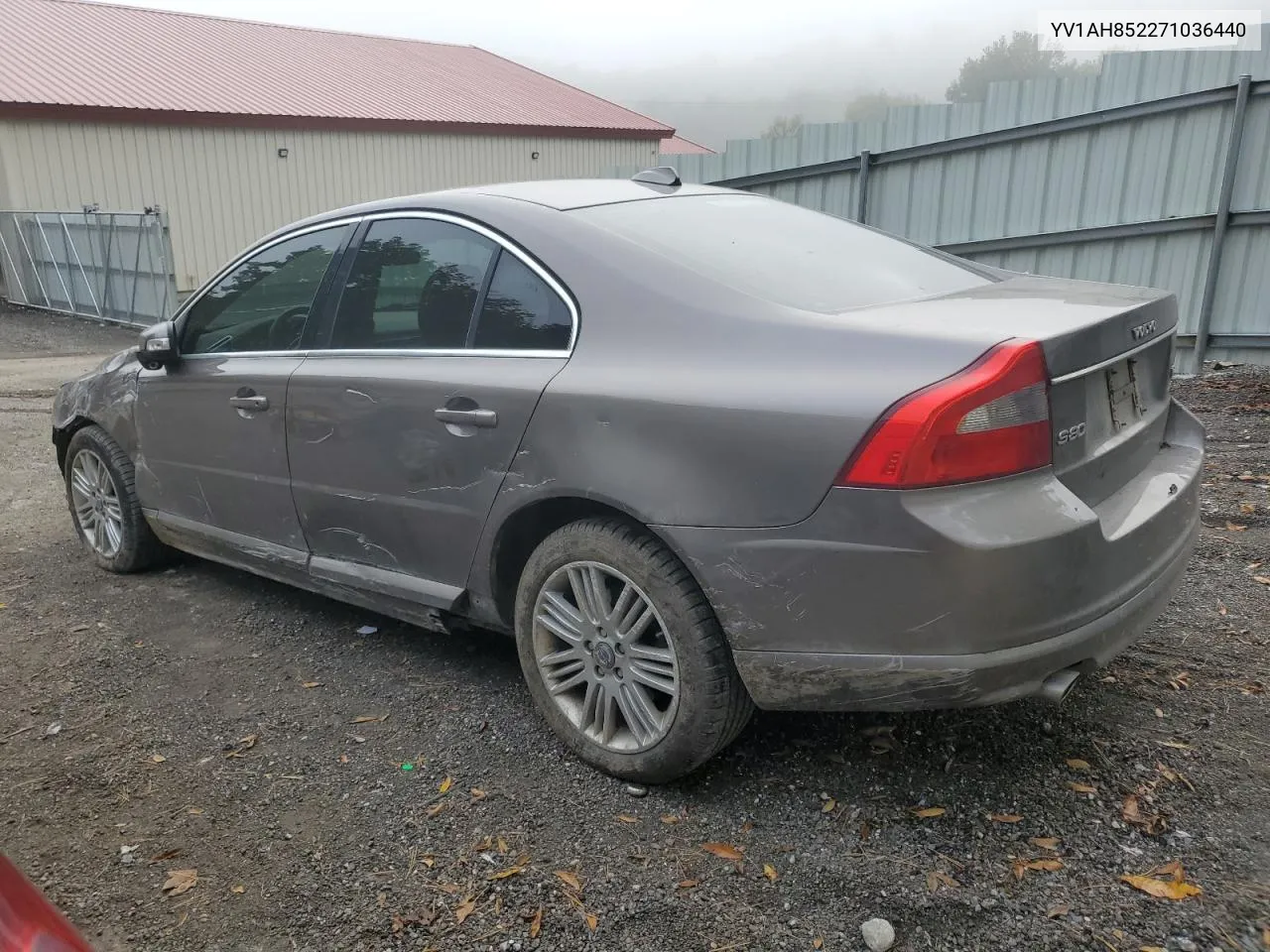 2007 Volvo S80 V8 VIN: YV1AH852271036440 Lot: 73206604