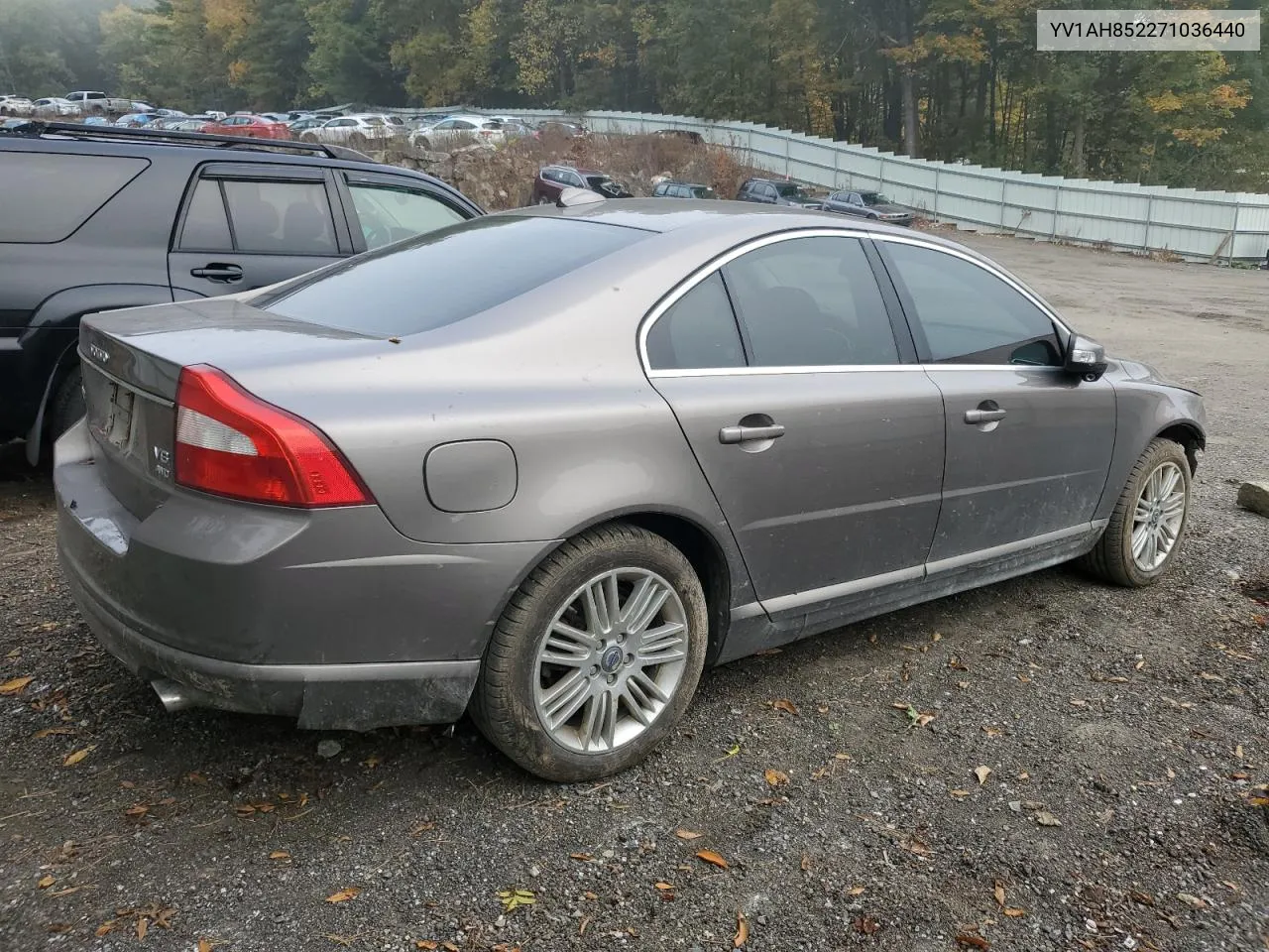 2007 Volvo S80 V8 VIN: YV1AH852271036440 Lot: 73206604