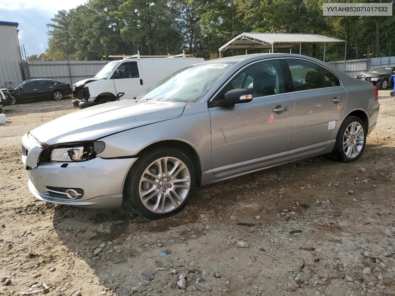 YV1AH852071017532 2007 Volvo S80 V8