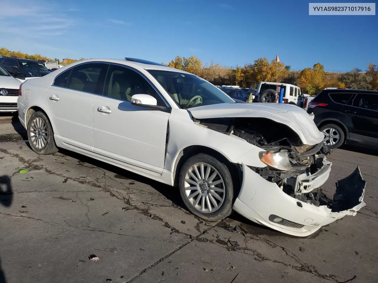 2007 Volvo S80 3.2 VIN: YV1AS982371017916 Lot: 77044864