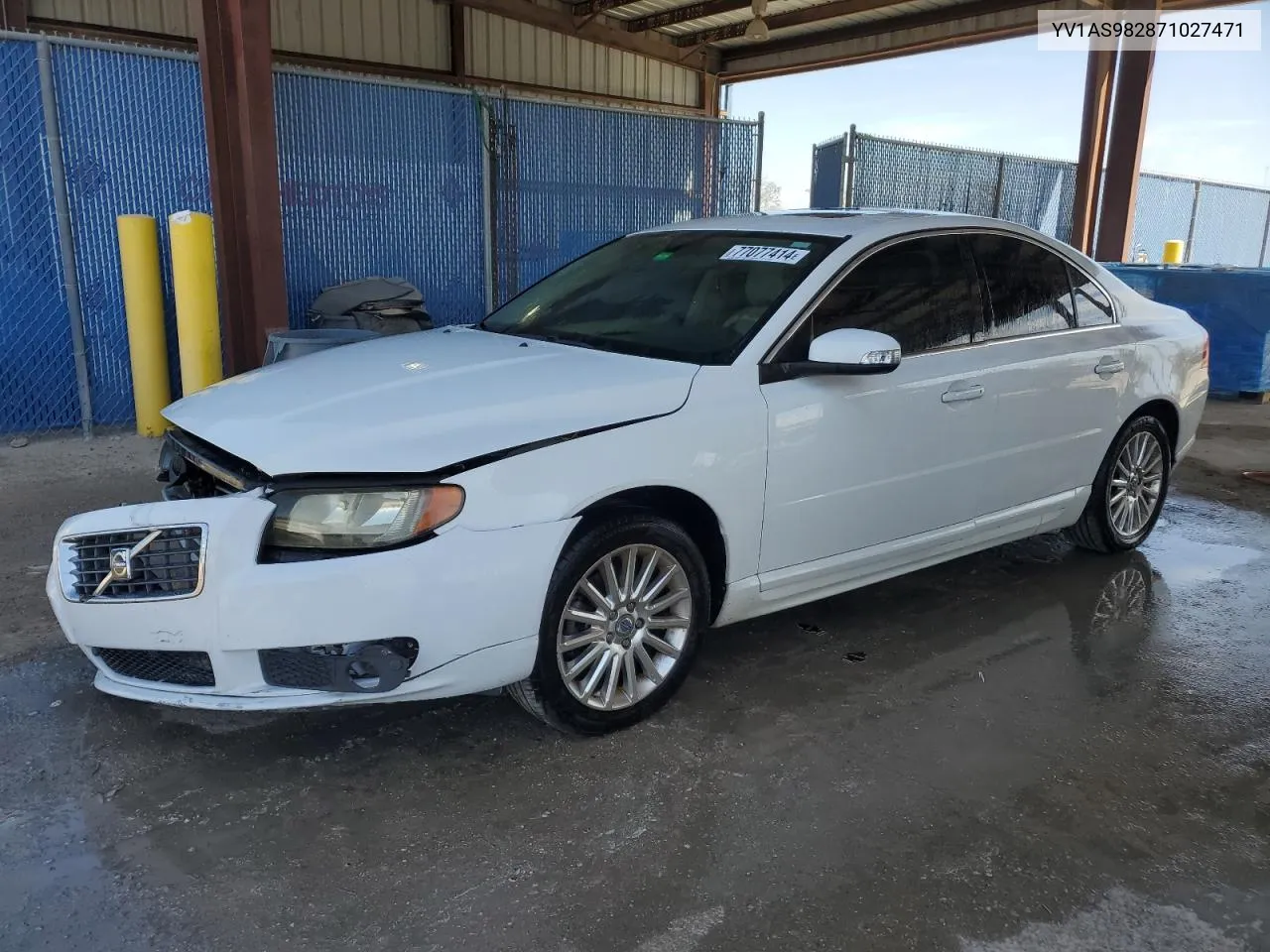 2007 Volvo S80 3.2 VIN: YV1AS982871027471 Lot: 77077414