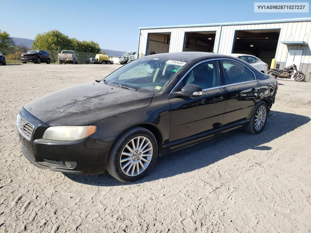 2007 Volvo S80 3.2 VIN: YV1AS982871027227 Lot: 77363434