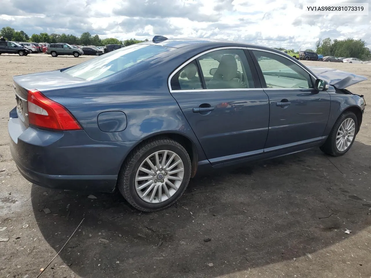 2008 Volvo S80 3.2 VIN: YV1AS982X81073319 Lot: 64386604