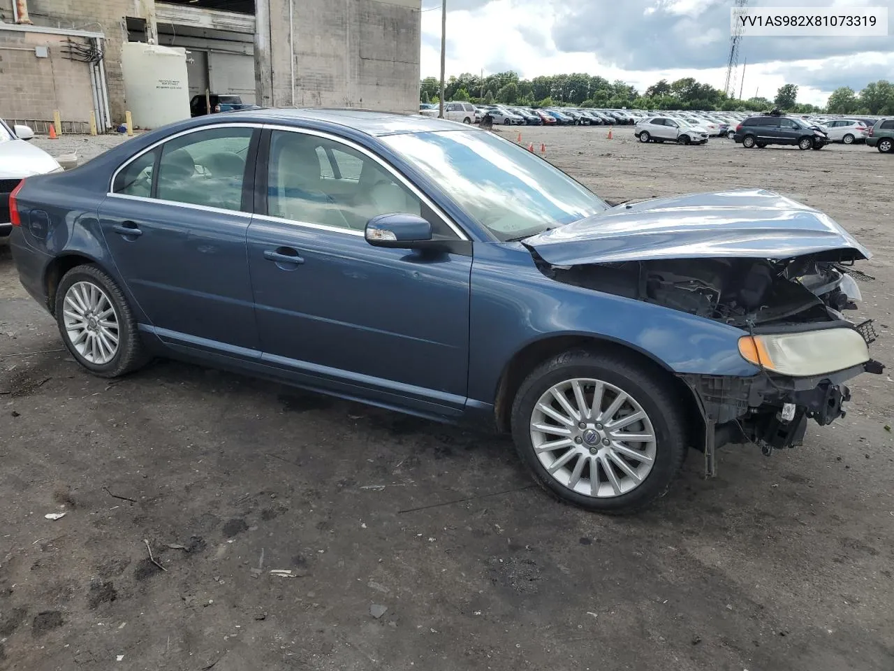 2008 Volvo S80 3.2 VIN: YV1AS982X81073319 Lot: 64386604