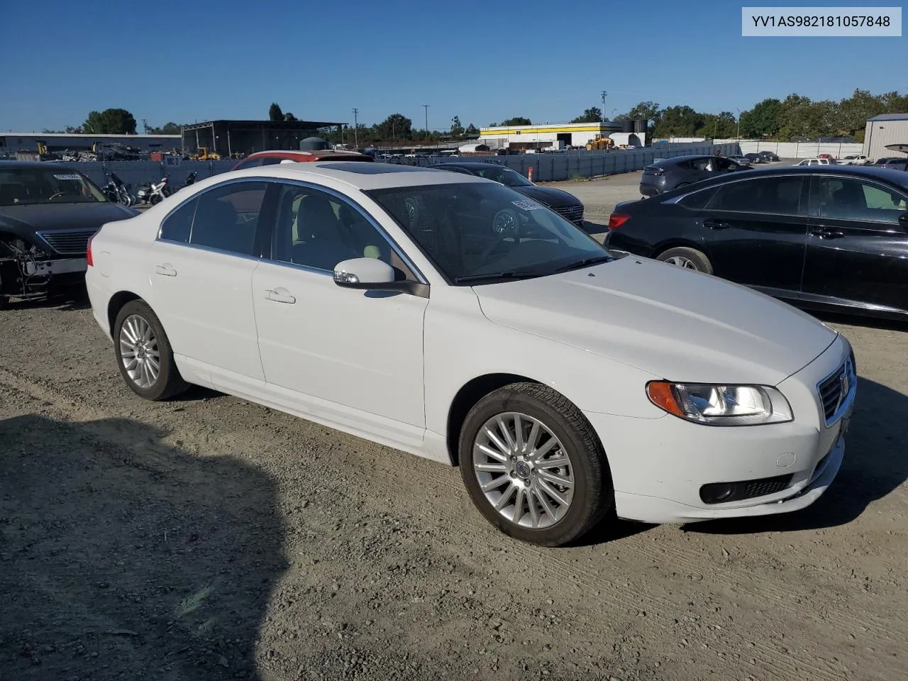 YV1AS982181057848 2008 Volvo S80 3.2