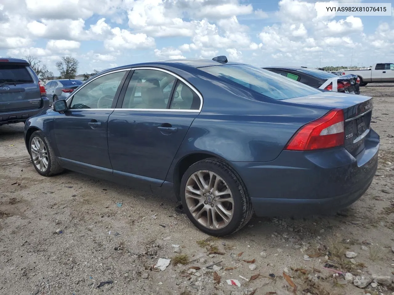 2008 Volvo S80 3.2 VIN: YV1AS982X81076415 Lot: 70640944