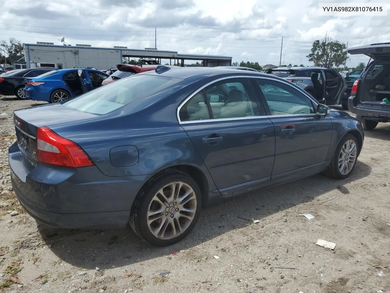 2008 Volvo S80 3.2 VIN: YV1AS982X81076415 Lot: 70640944