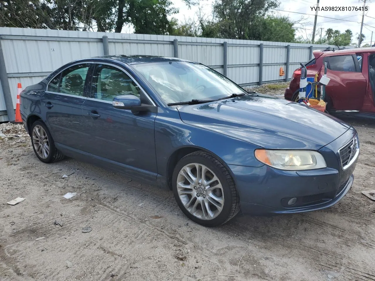 2008 Volvo S80 3.2 VIN: YV1AS982X81076415 Lot: 70640944