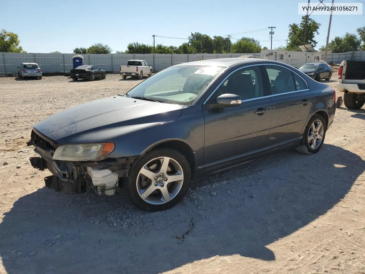 2008 Volvo S80 T6 Turbo VIN: YV1AH992481056271 Lot: 70979844