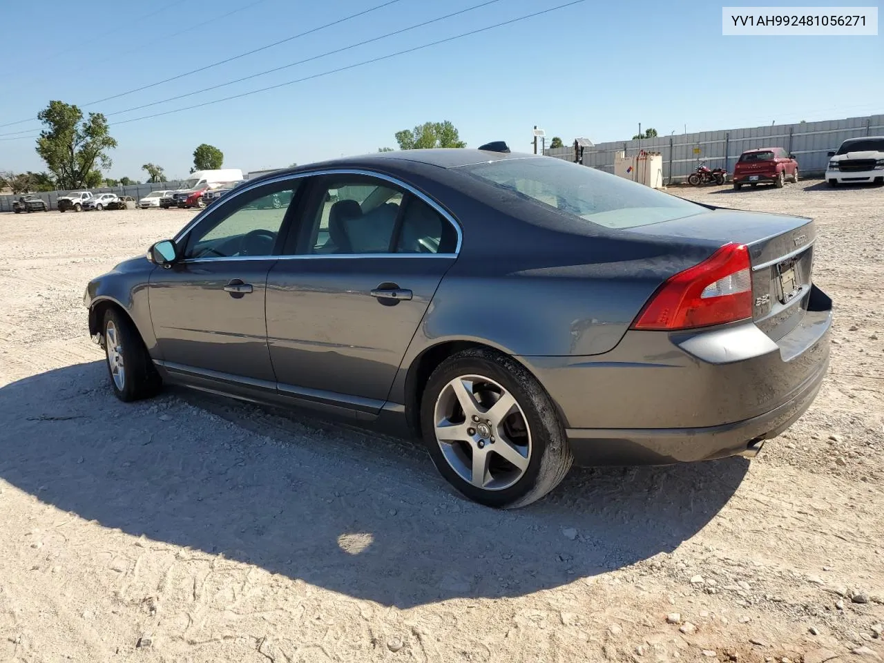 2008 Volvo S80 T6 Turbo VIN: YV1AH992481056271 Lot: 70979844