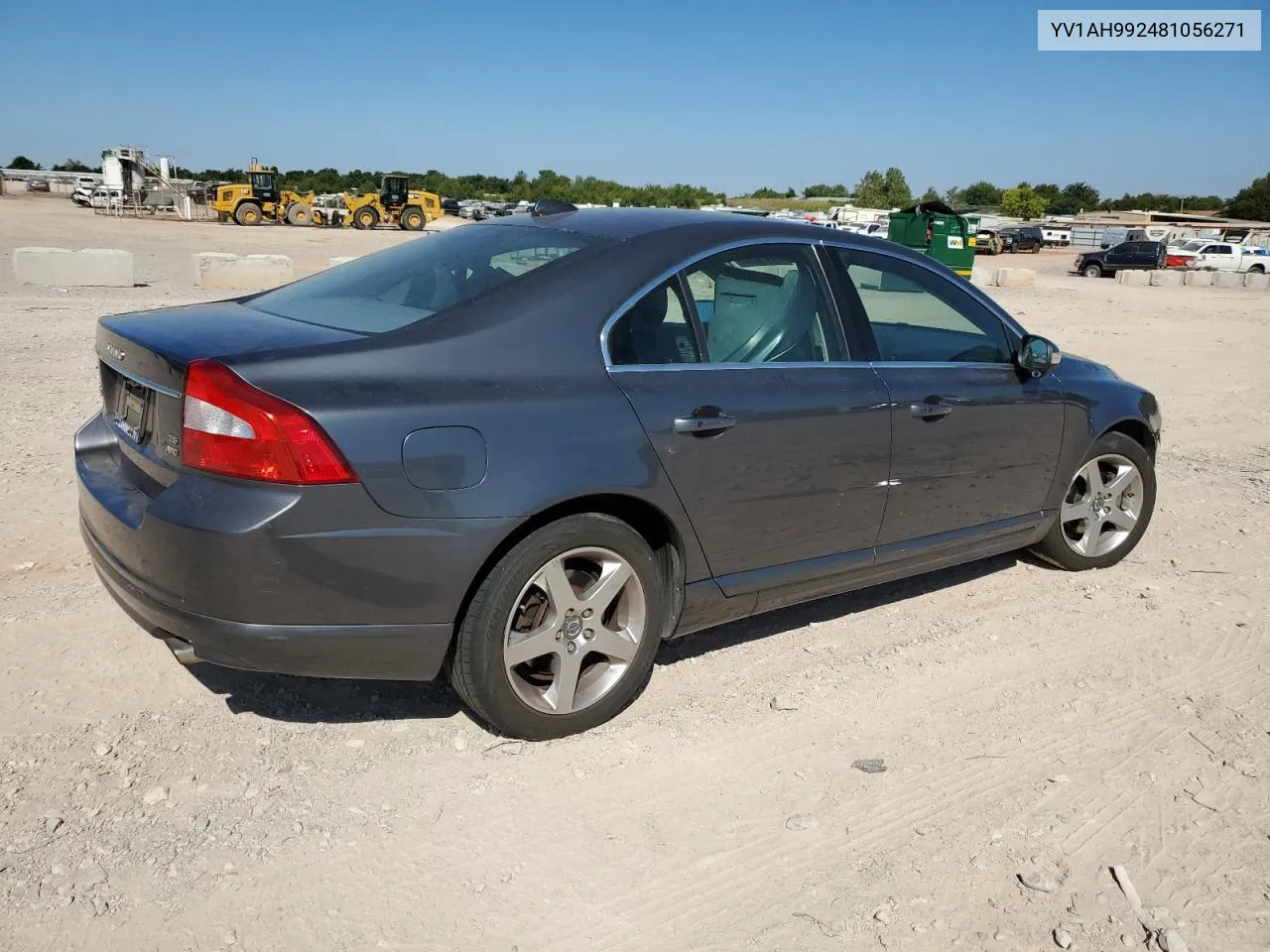 2008 Volvo S80 T6 Turbo VIN: YV1AH992481056271 Lot: 70979844