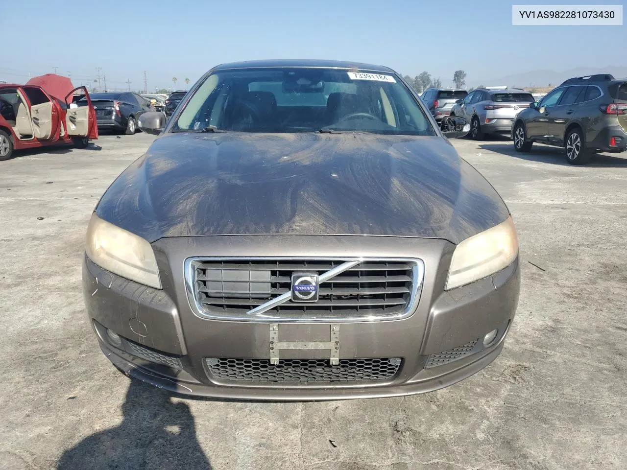 2008 Volvo S80 3.2 VIN: YV1AS982281073430 Lot: 73391184