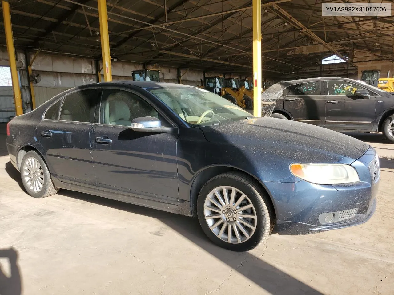 2008 Volvo S80 3.2 VIN: YV1AS982X81057606 Lot: 75351104