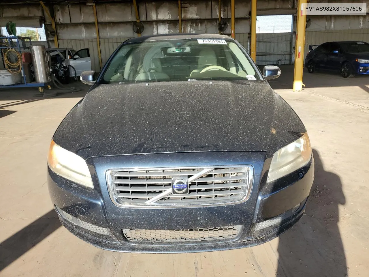 2008 Volvo S80 3.2 VIN: YV1AS982X81057606 Lot: 75351104