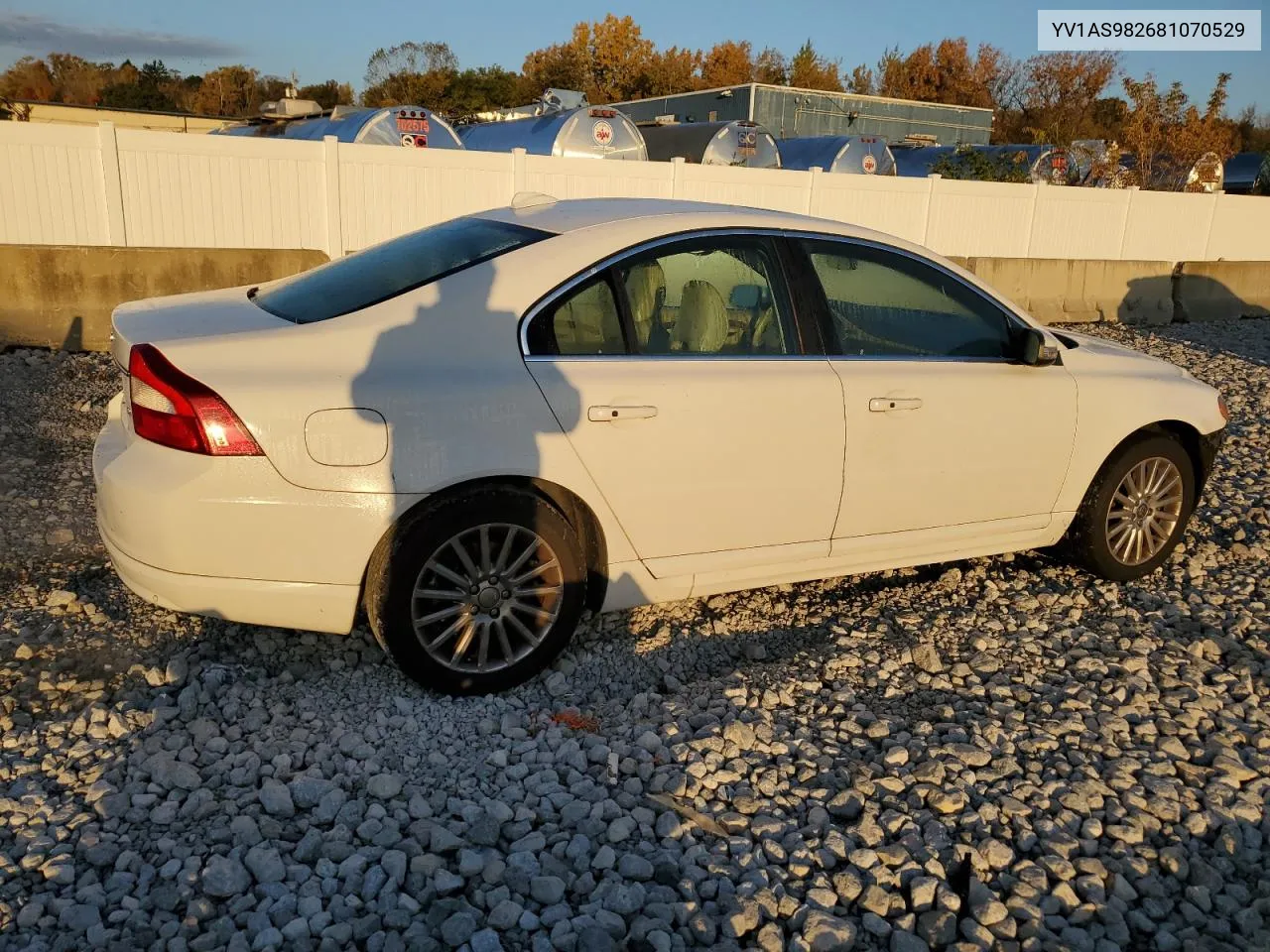 2008 Volvo S80 3.2 VIN: YV1AS982681070529 Lot: 76939894