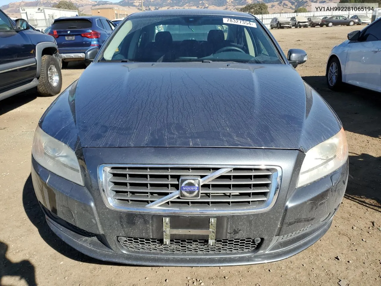 2008 Volvo S80 T6 Turbo VIN: YV1AH992281065194 Lot: 78327354