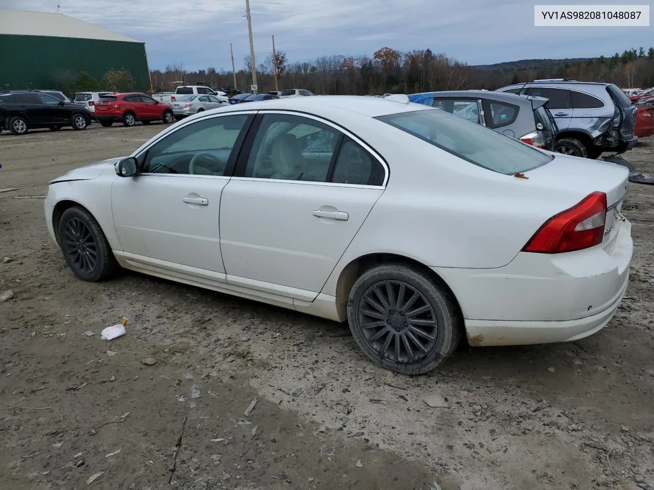 2008 Volvo S80 3.2 VIN: YV1AS982081048087 Lot: 79144924