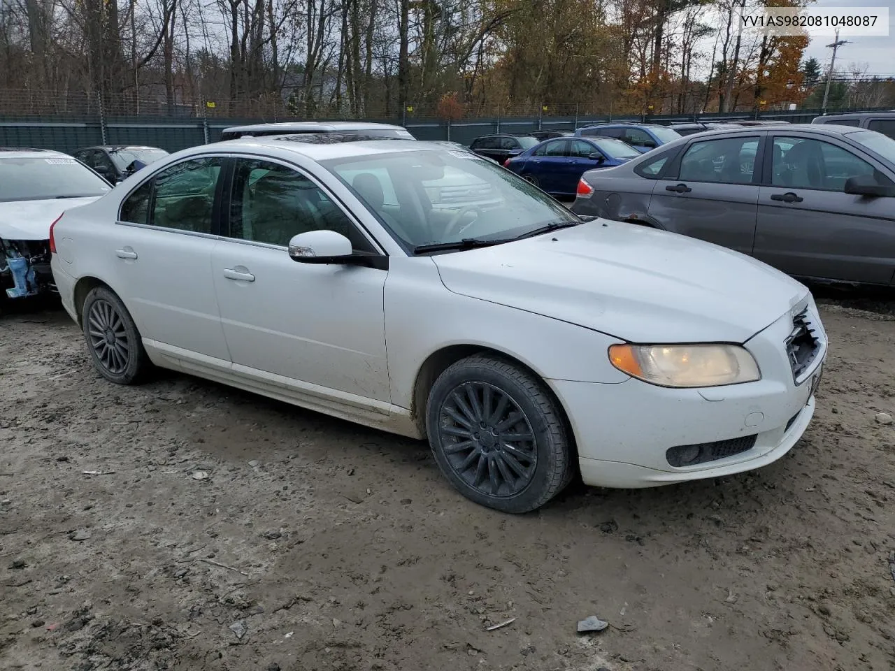 2008 Volvo S80 3.2 VIN: YV1AS982081048087 Lot: 79144924