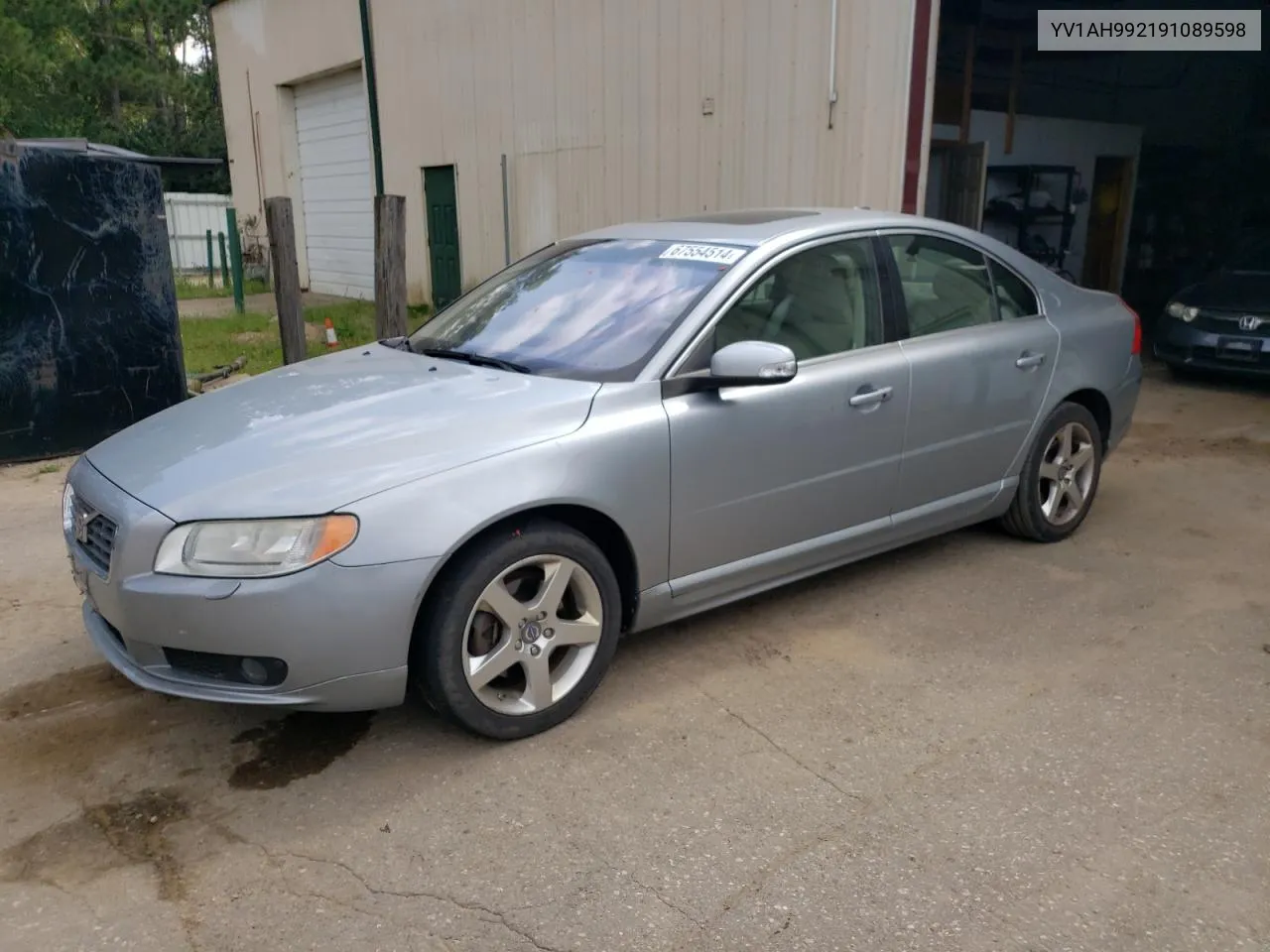 YV1AH992191089598 2009 Volvo S80 T6