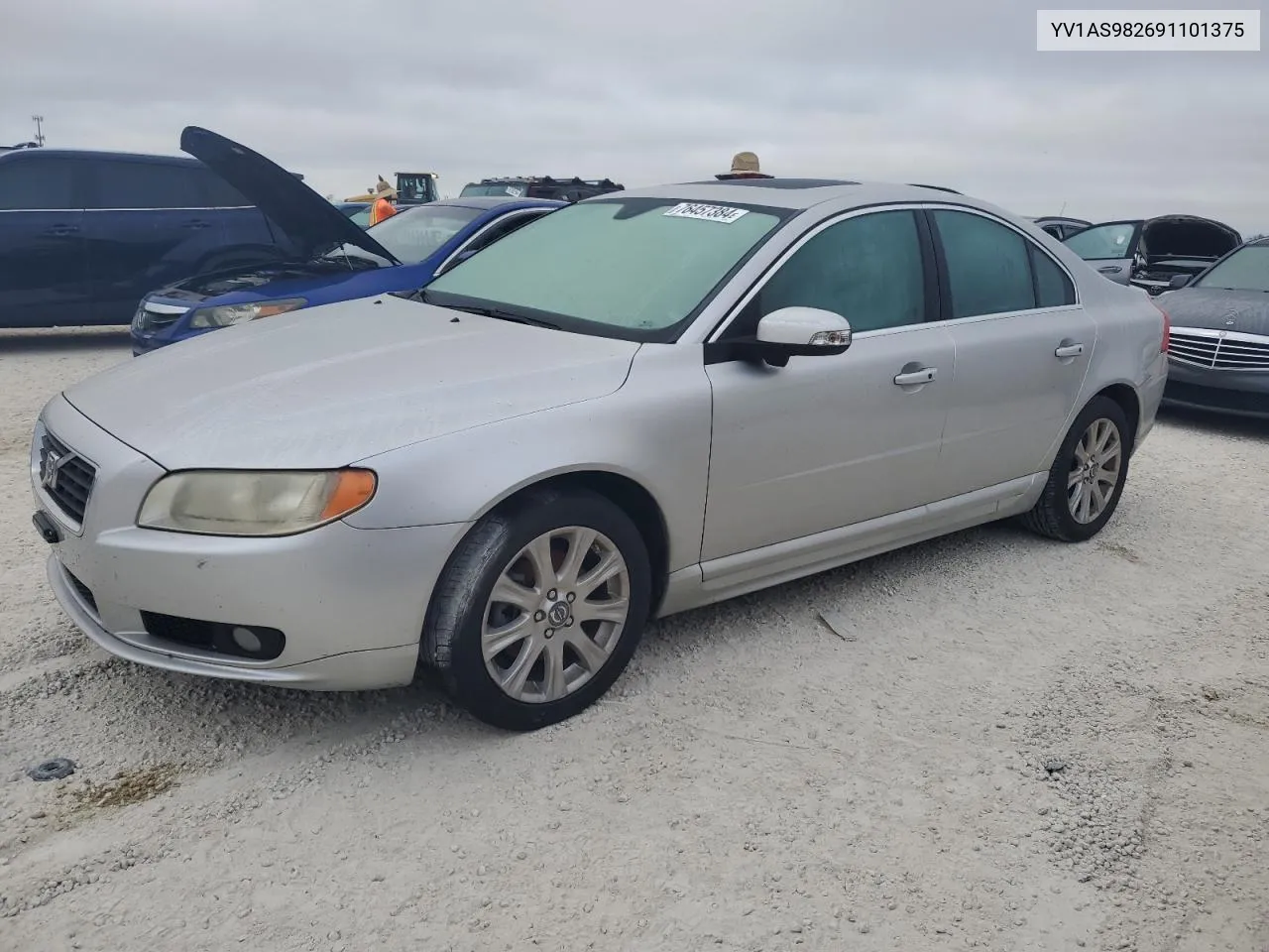 2009 Volvo S80 3.2 VIN: YV1AS982691101375 Lot: 76457384