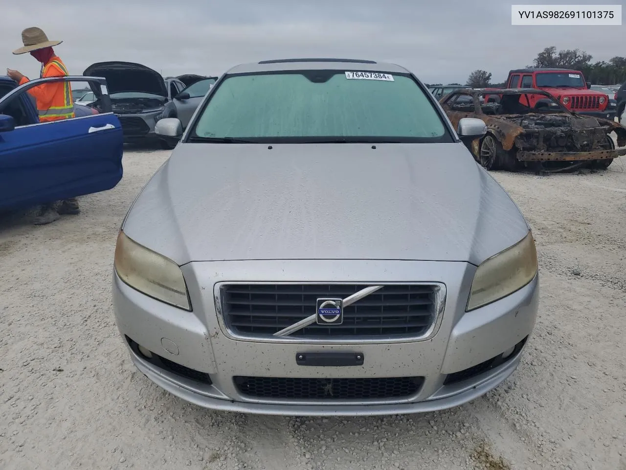 2009 Volvo S80 3.2 VIN: YV1AS982691101375 Lot: 76457384