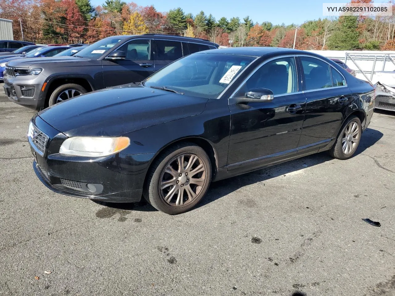 2009 Volvo S80 3.2 VIN: YV1AS982291102085 Lot: 79471024