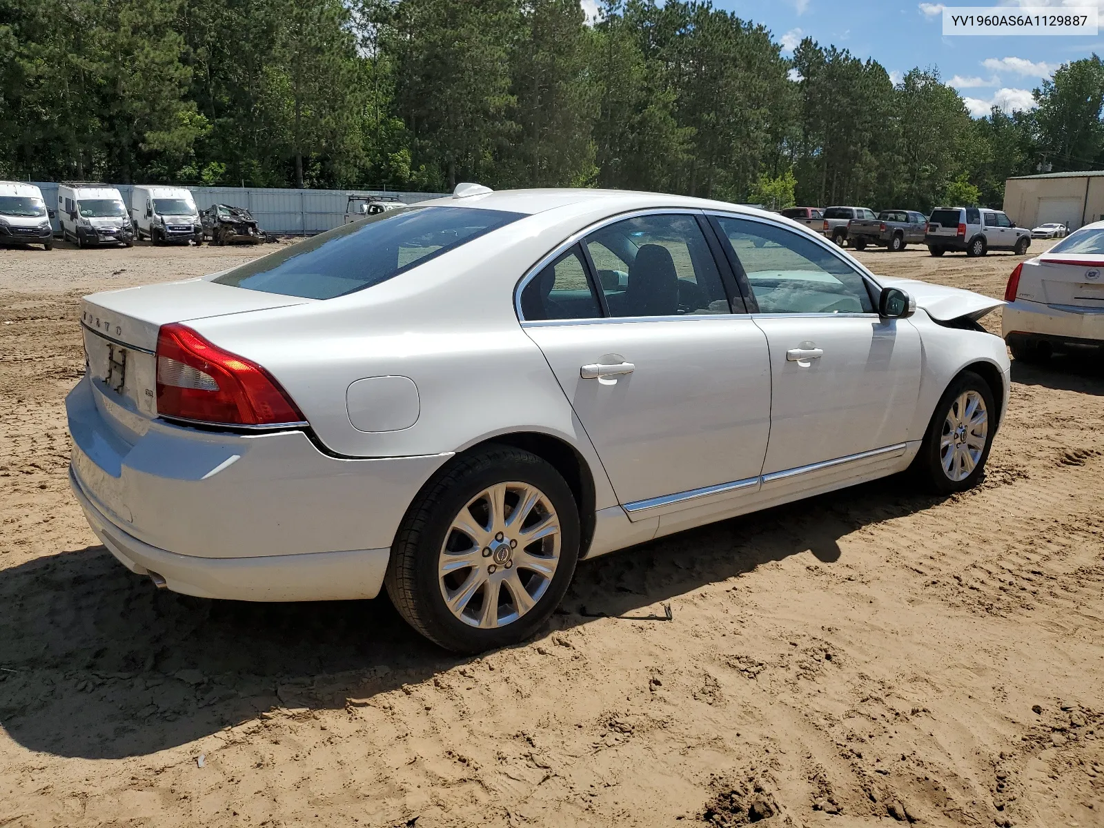 2010 Volvo S80 3.2 VIN: YV1960AS6A1129887 Lot: 61812684