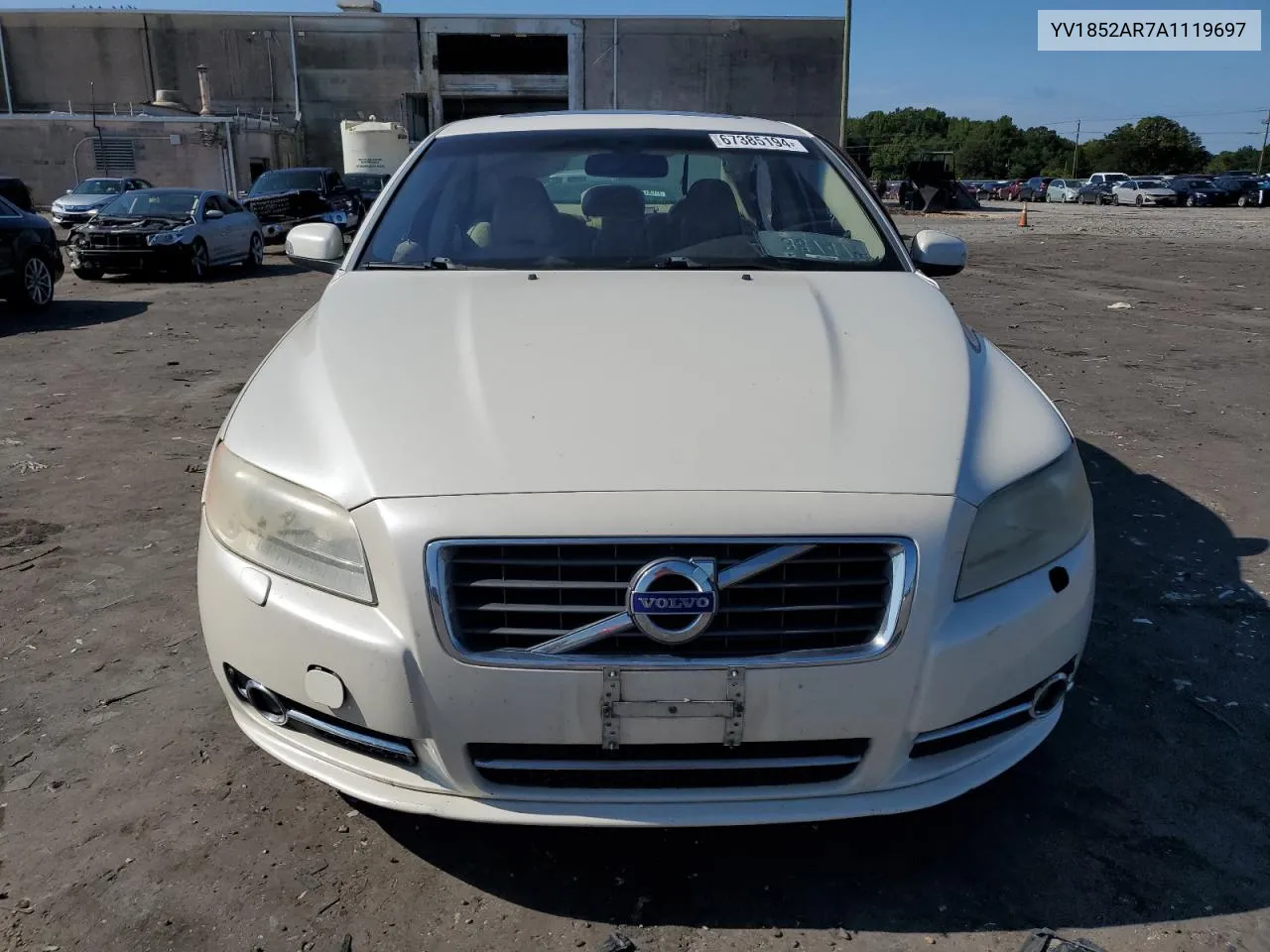 2010 Volvo S80 V8 VIN: YV1852AR7A1119697 Lot: 67385194