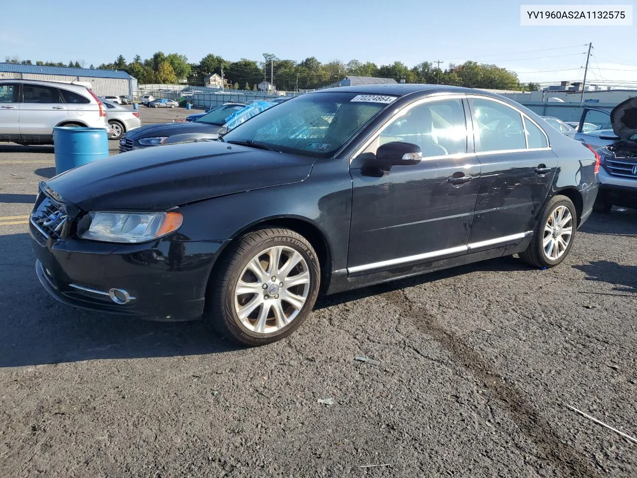 2010 Volvo S80 3.2 VIN: YV1960AS2A1132575 Lot: 70224864