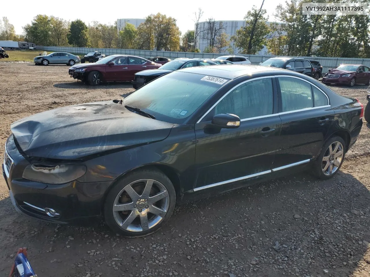 2010 Volvo S80 T6 VIN: YV1992AH3A1117395 Lot: 75387614