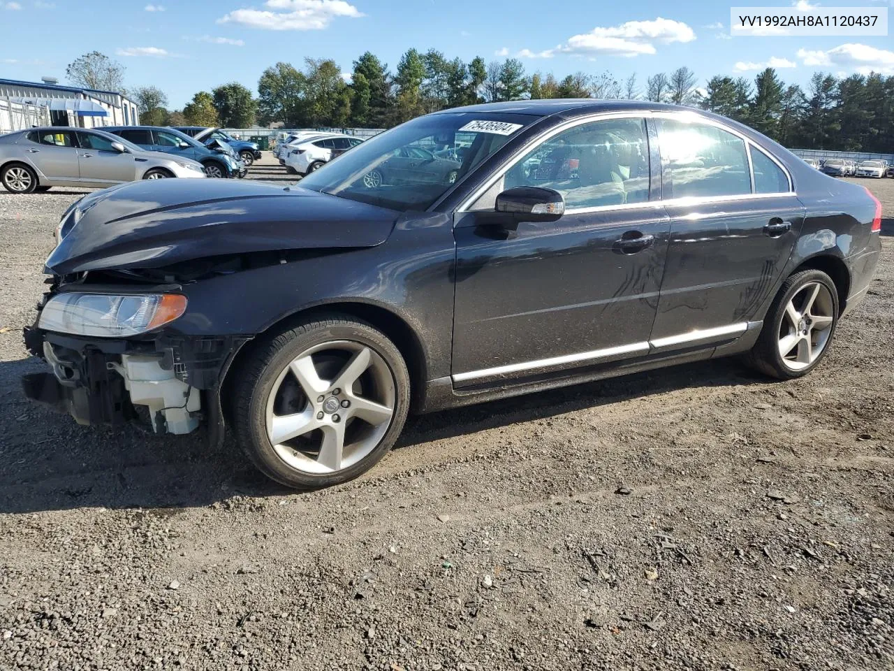 2010 Volvo S80 T6 VIN: YV1992AH8A1120437 Lot: 75436904