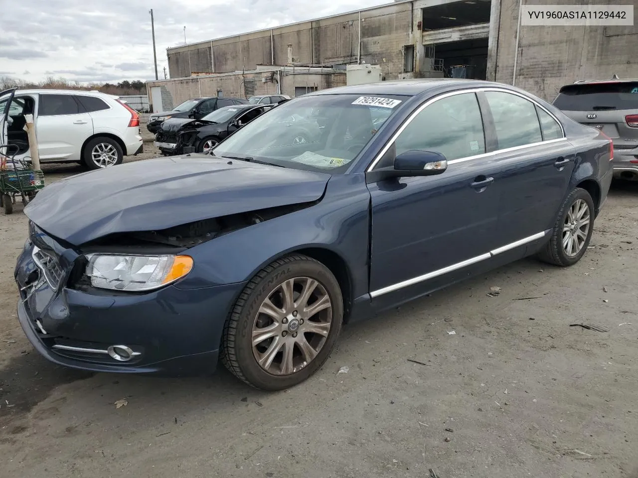 2010 Volvo S80 3.2 VIN: YV1960AS1A1129442 Lot: 79291424