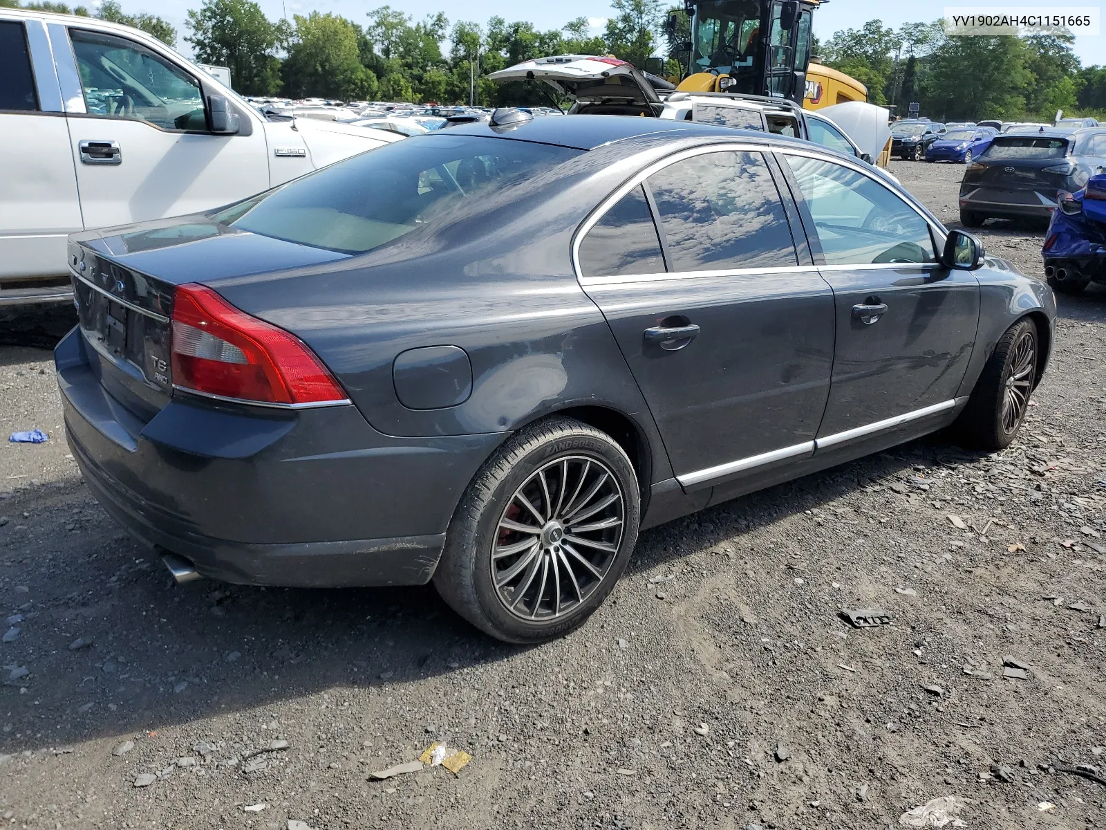 YV1902AH4C1151665 2012 Volvo S80 T6