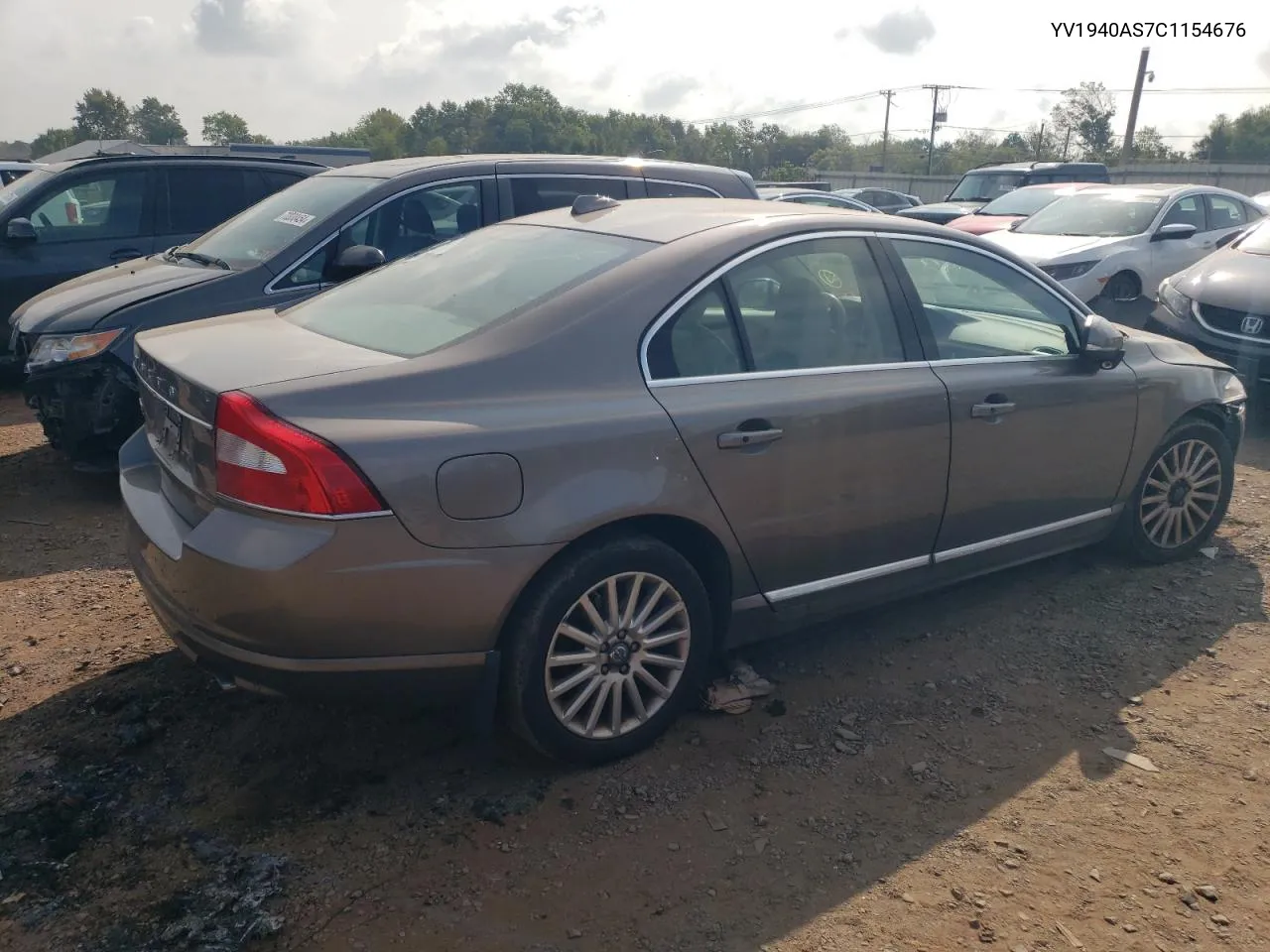 2012 Volvo S80 3.2 VIN: YV1940AS7C1154676 Lot: 70684434