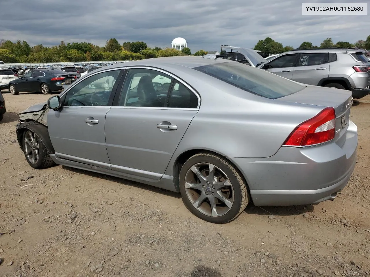 2012 Volvo S80 T6 VIN: YV1902AH0C1162680 Lot: 72130134