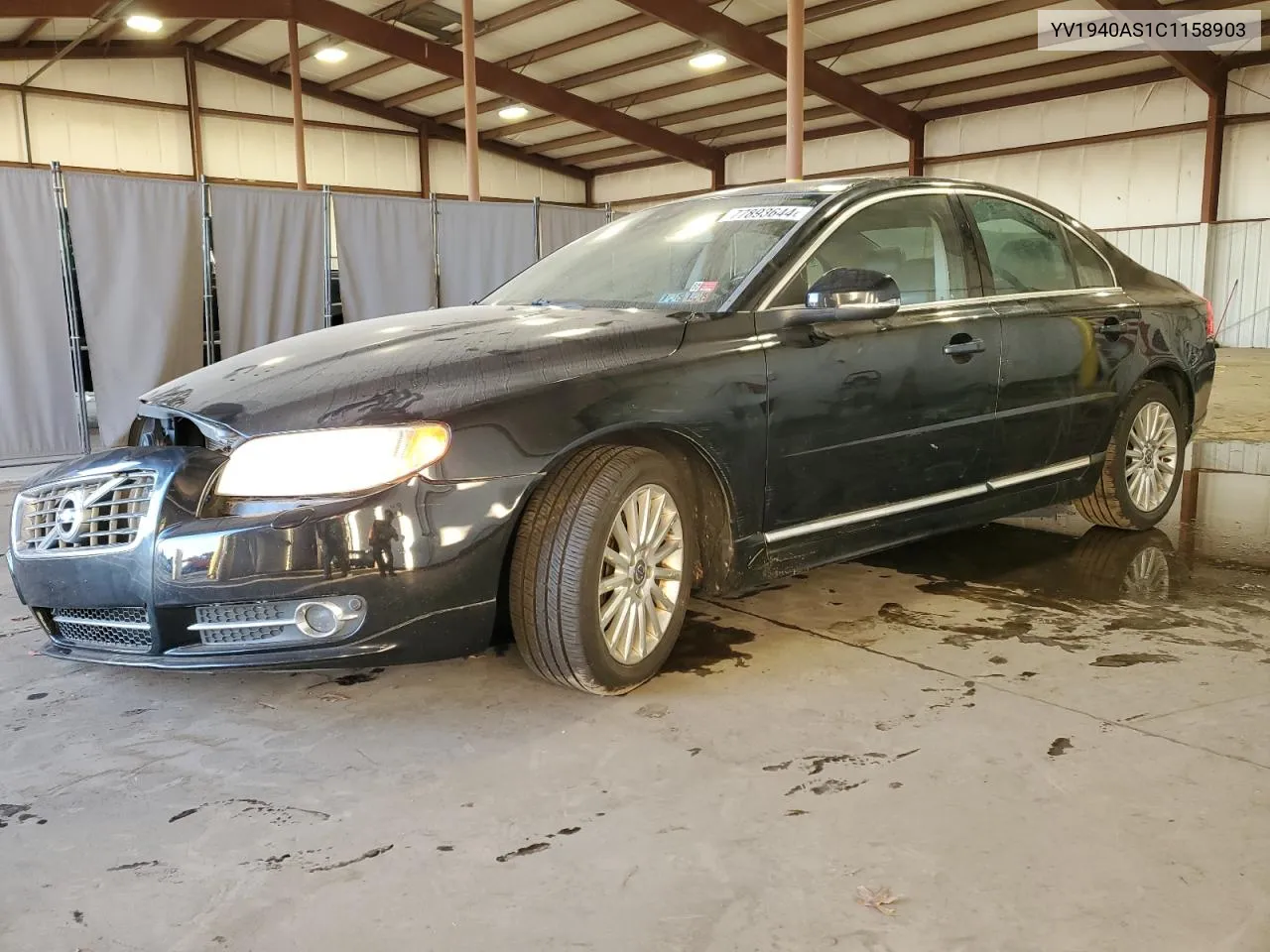 2012 Volvo S80 3.2 VIN: YV1940AS1C1158903 Lot: 77893644