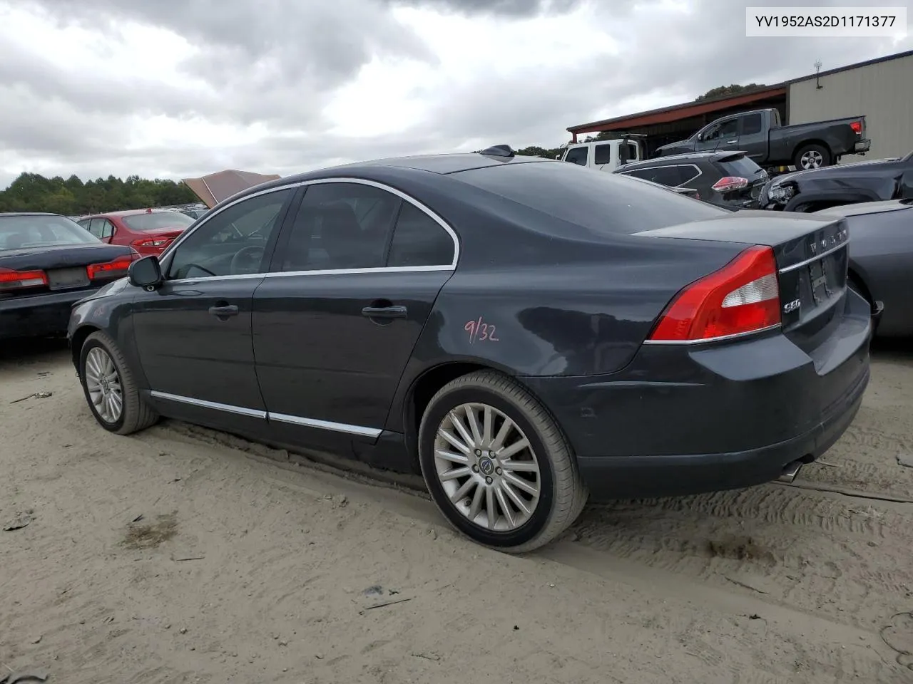 2013 Volvo S80 3.2 VIN: YV1952AS2D1171377 Lot: 71098354