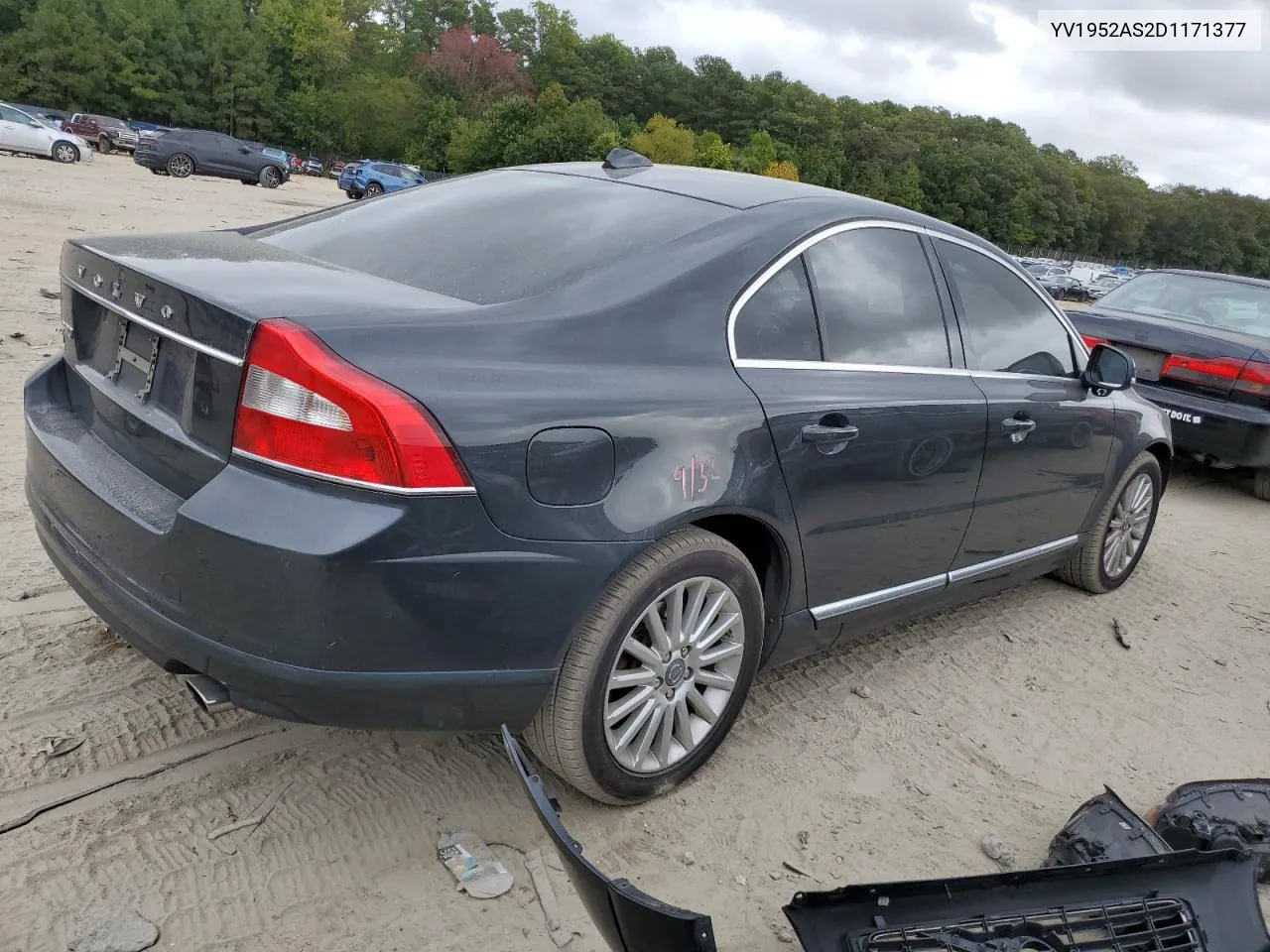 2013 Volvo S80 3.2 VIN: YV1952AS2D1171377 Lot: 71098354