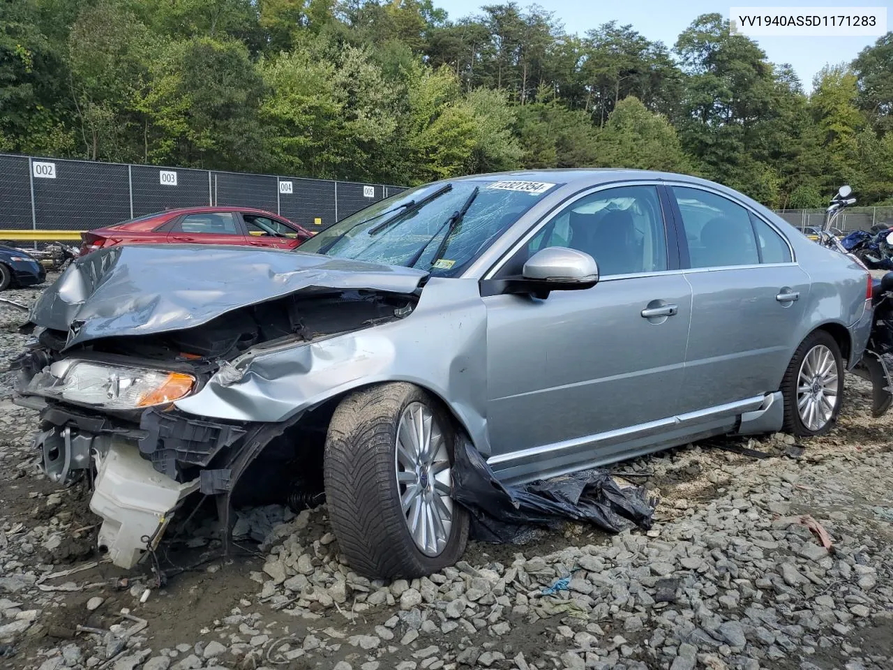 2013 Volvo S80 3.2 VIN: YV1940AS5D1171283 Lot: 72327354