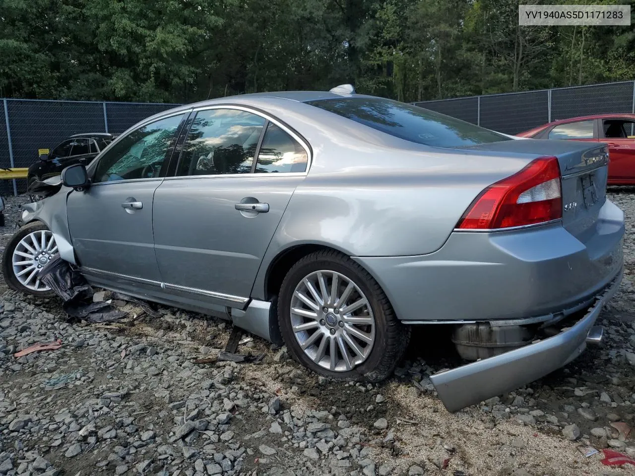 2013 Volvo S80 3.2 VIN: YV1940AS5D1171283 Lot: 72327354