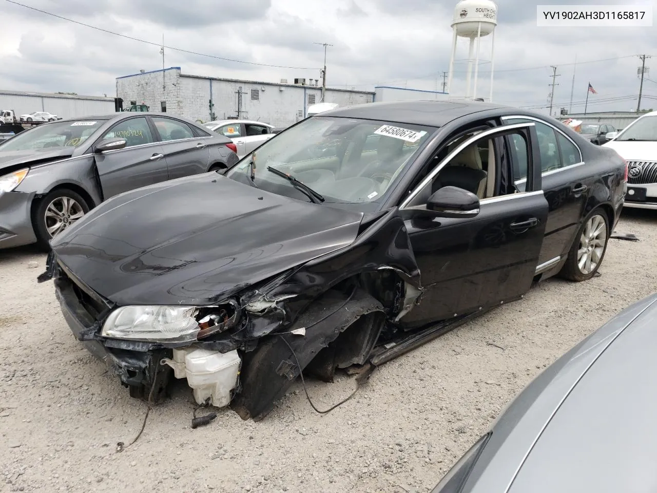 2013 Volvo S80 T6 VIN: YV1902AH3D1165817 Lot: 74265284