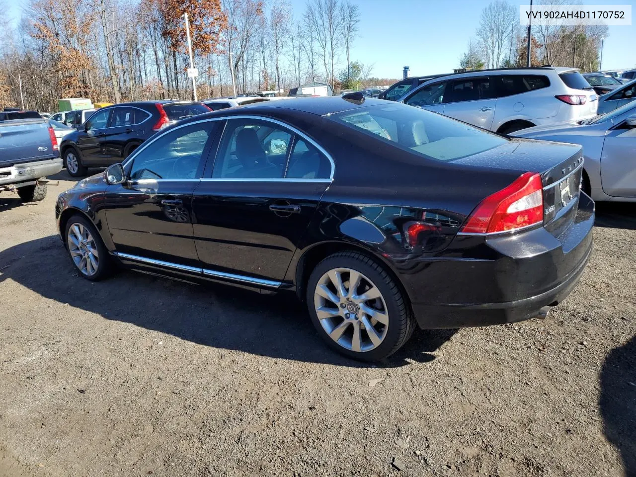 2013 Volvo S80 T6 VIN: YV1902AH4D1170752 Lot: 80234894