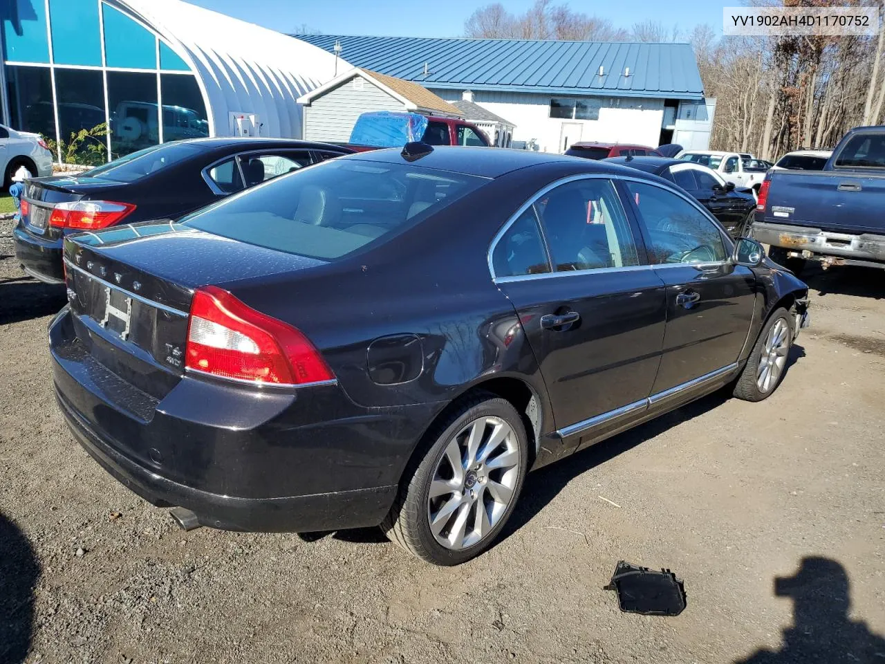 2013 Volvo S80 T6 VIN: YV1902AH4D1170752 Lot: 80234894