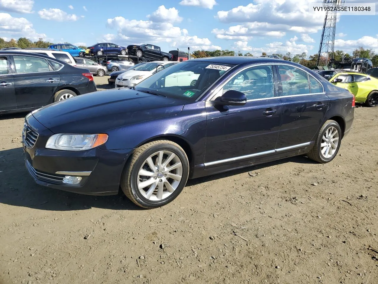 2014 Volvo S80 3.2 VIN: YV1952AS5E1180348 Lot: 75345734